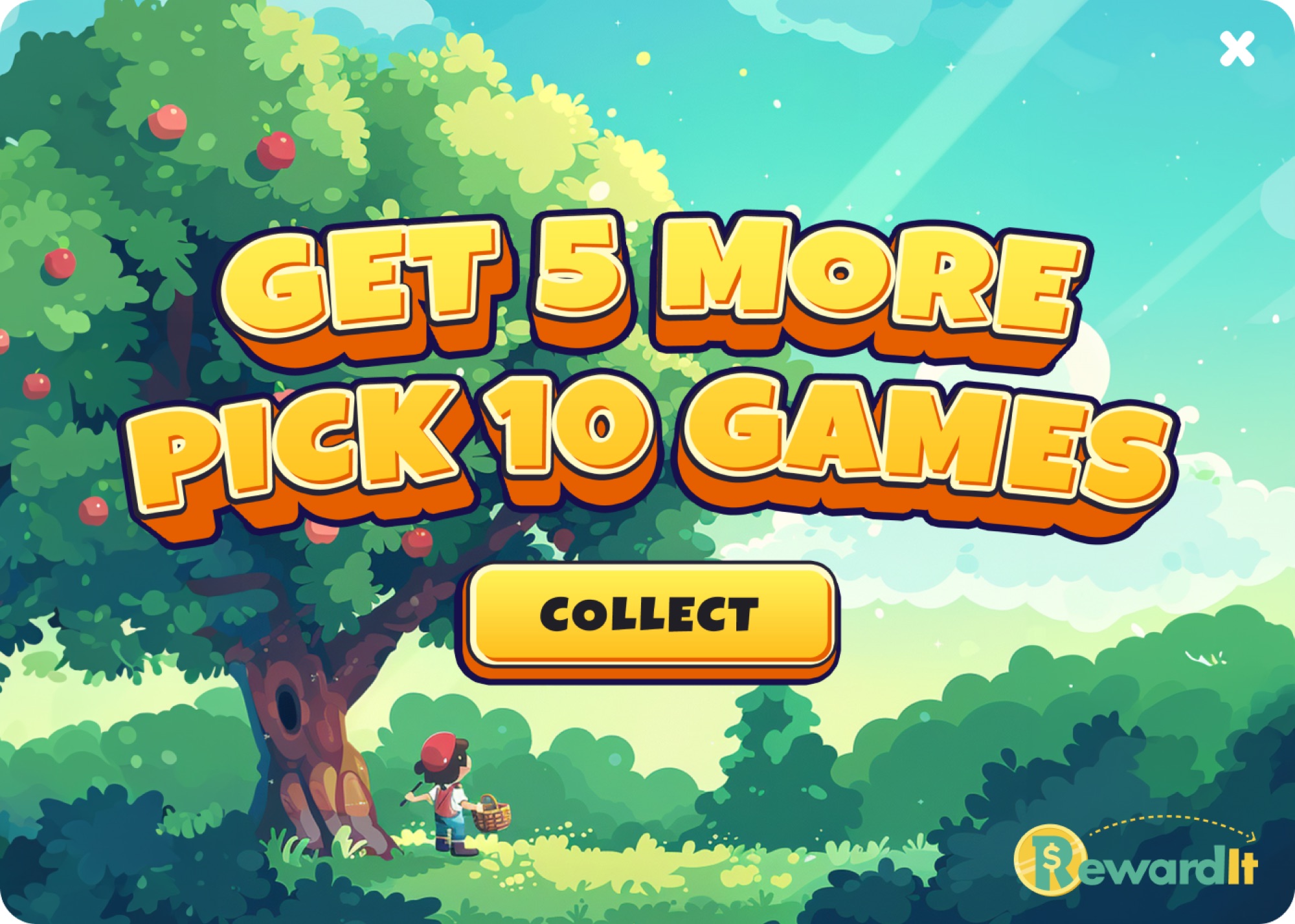 Get 5 Pick 10 modal