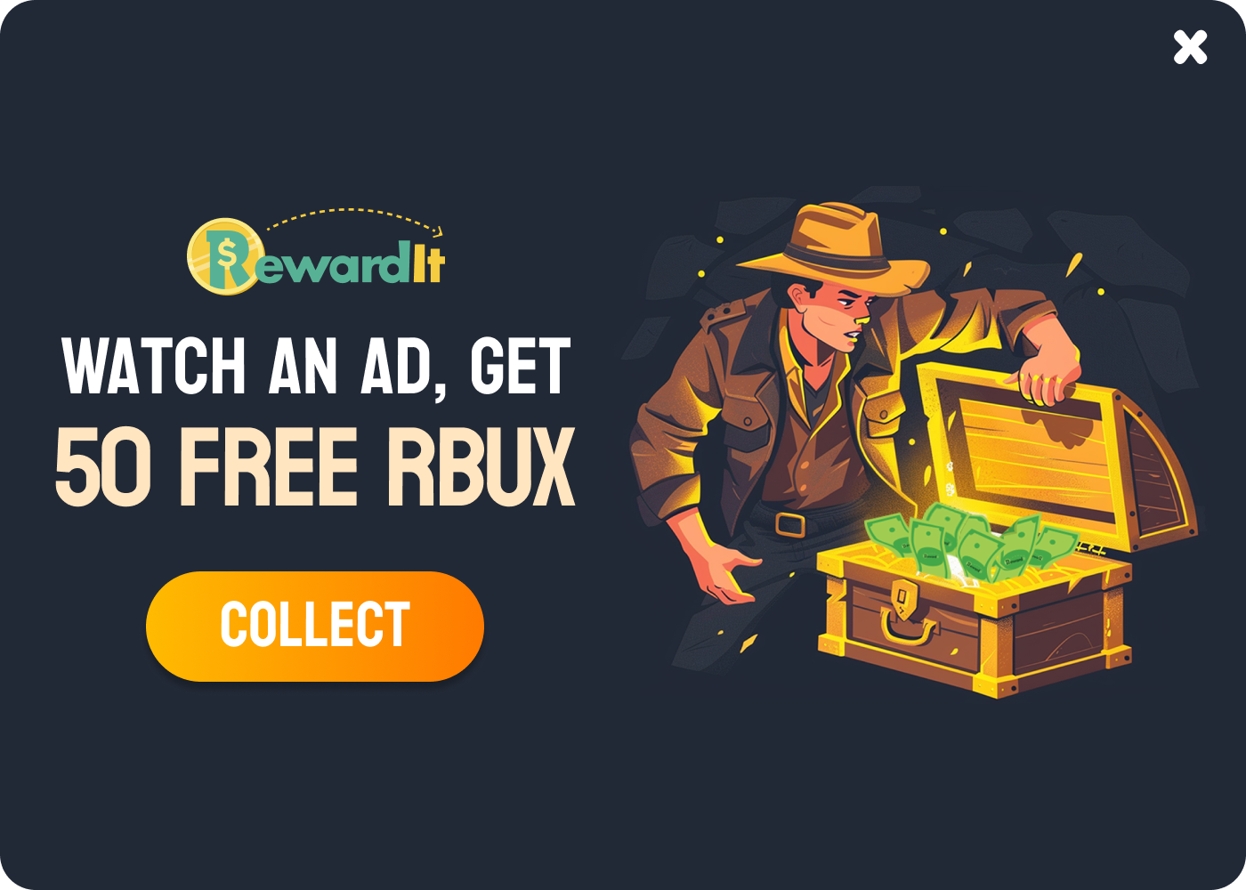 RewardIt modal design 2